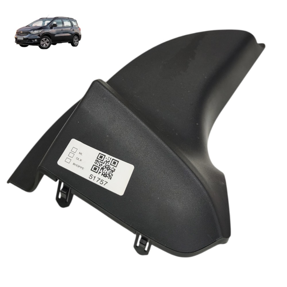 Acabamento interno retrovisor direito GM Spin 2024 2023 2022 1