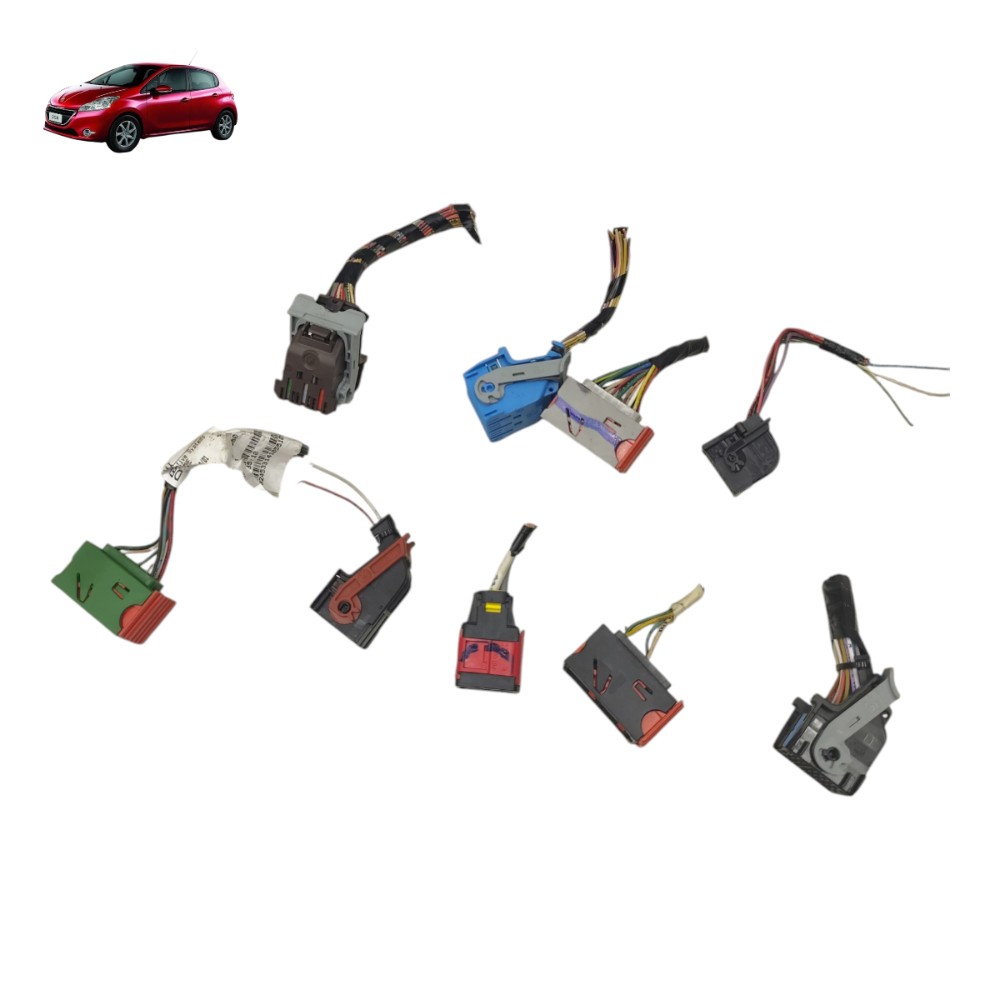 Jogo Plug Conector Módulo Bsi Peugeot 208 2014 2015 2016 1