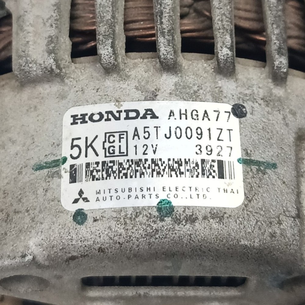 Alternador Honda Fit City 1.4 1.5 2014 2015 2016 A5tj0091zt 5
