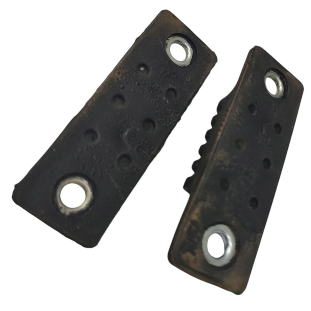 Par batente anti impacto tampa traseira Fiat Idea 2012 2013 2
