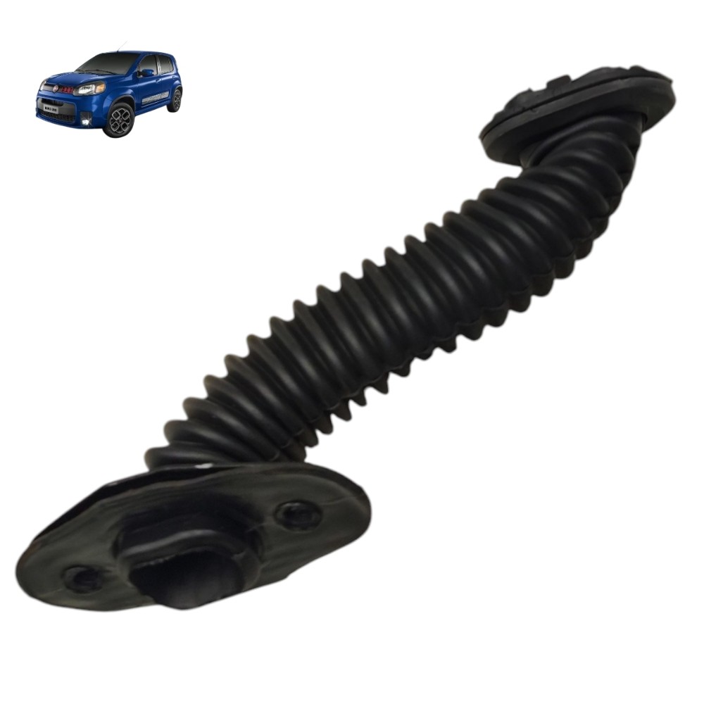 Coifa Chicote Tampa Traseira Fiat Uno Sporting 2011 2012 13 Preto 1