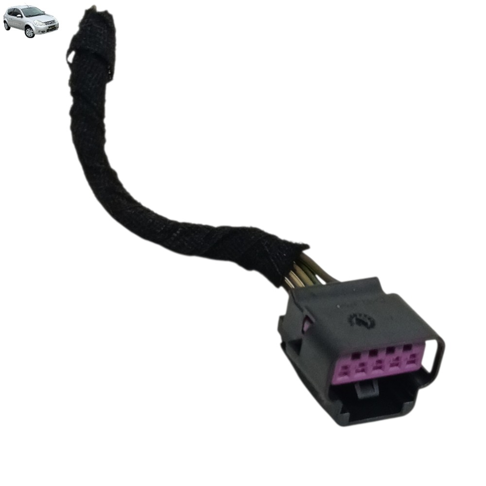 Plug conector lanterna traseira Ford Ka 2009 2010 2011 2012