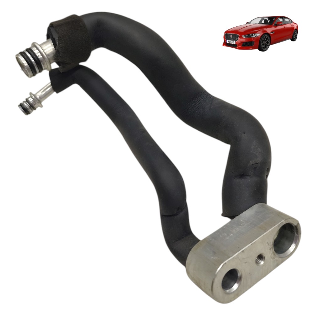Cano evaporador caixa ar interna jaguar xe 2.0 2017 2018 19 1