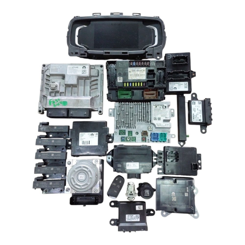 Kit code módulo injeção Fiat fastback 1.3 T270 Start 2024