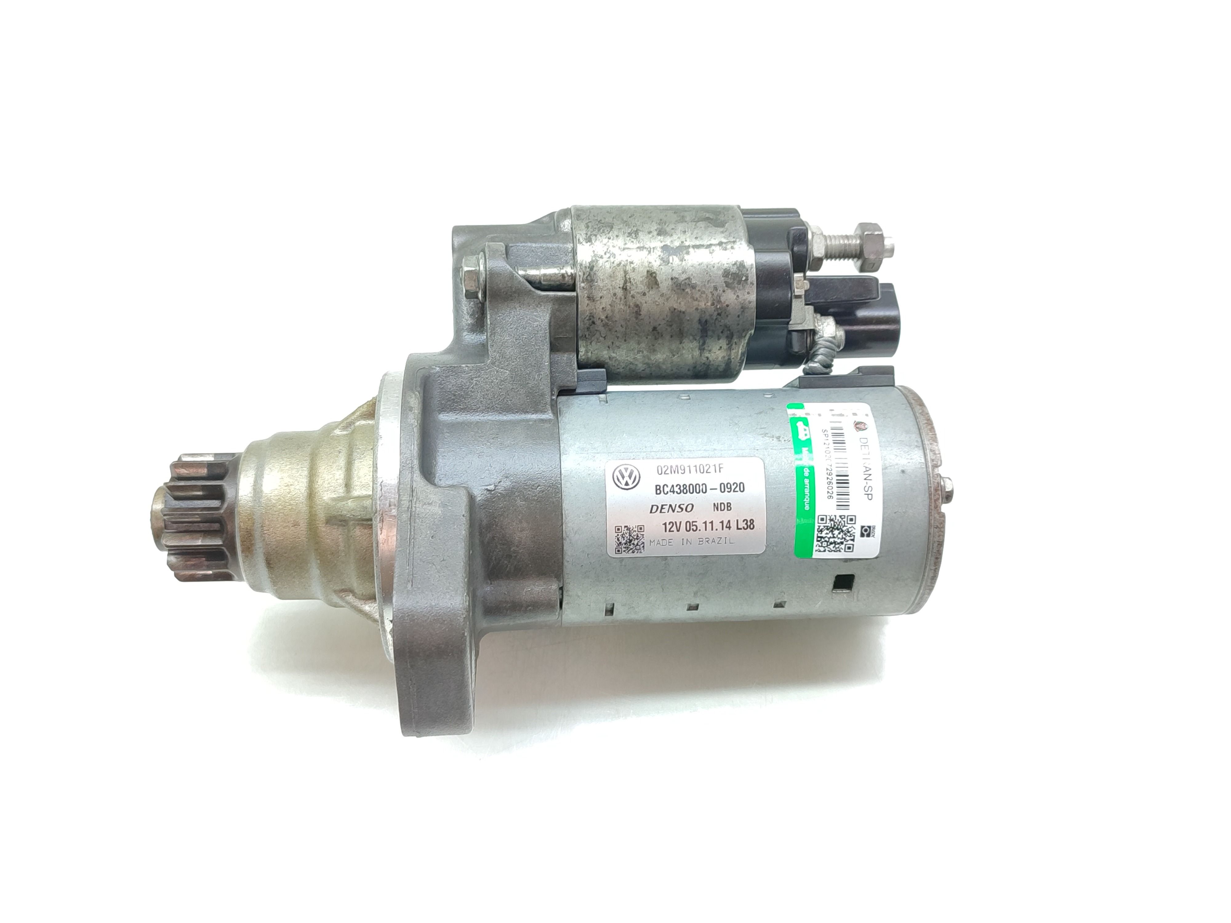 Motor Arranque Partida Vw Up Gol Fox Saveiro Voyage 13 Dente 1