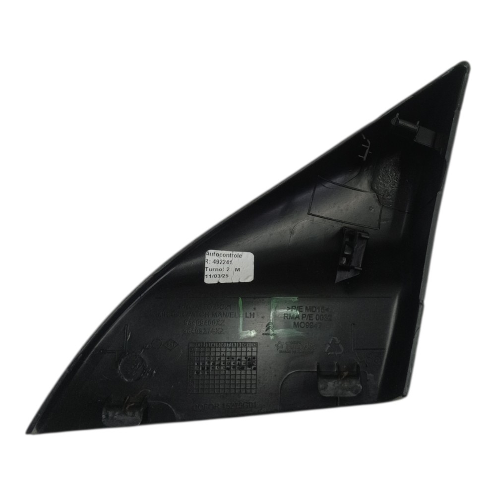 Acabamento Interno Retrovisor Esquerdo Citroen Basalt 2025 Preto 2
