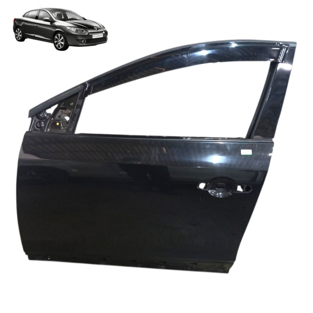 Porta Dianteira Esquerda Renault Fluence 2011 2012 2013 2014 Dianteira Esquerda Preto