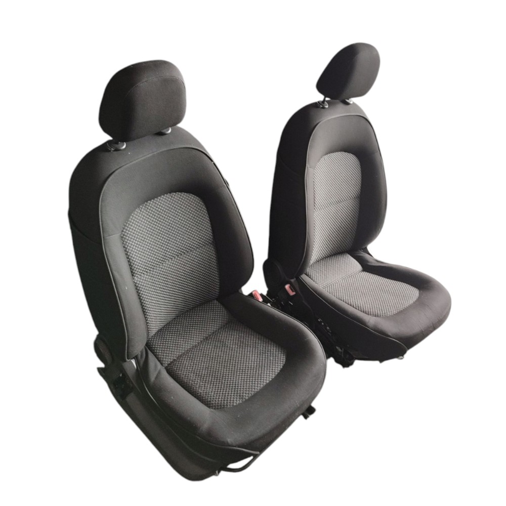 Jogo Banco Tecido Fiat Linea 2009 2010 2011 2012 2013 2014 Preto 4