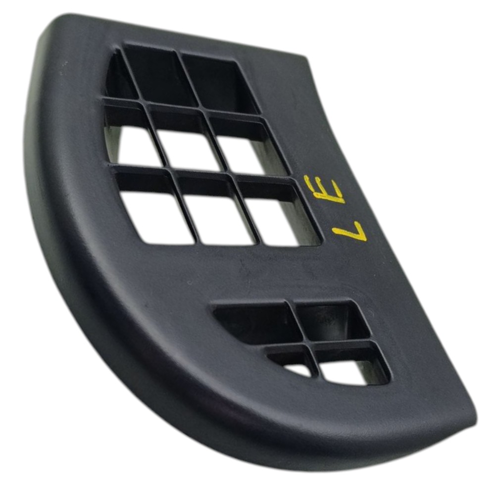 Acabamento Lateral Esquerdo Capa Painel Grand Caravan 2000 Preto Moldado 2