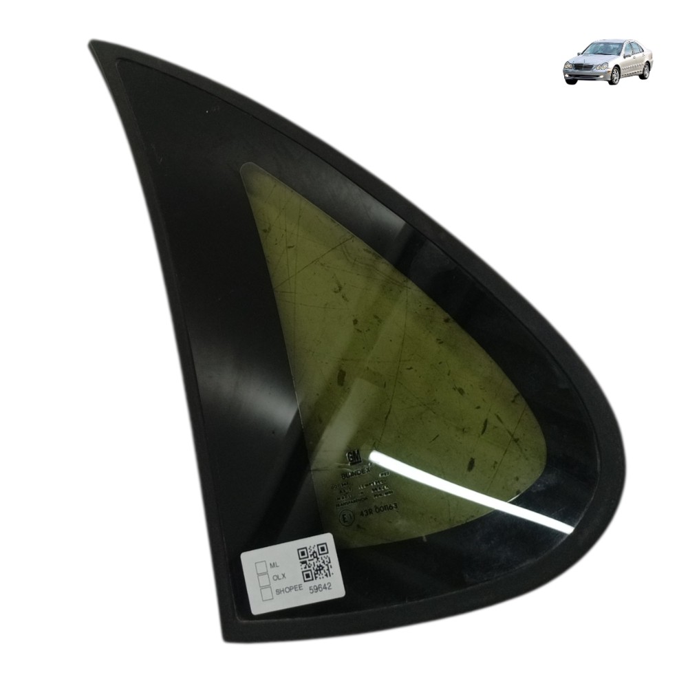Vidro Fixo Traseiro Esquerdo Gm Corsa Classic Sedan 2002 03