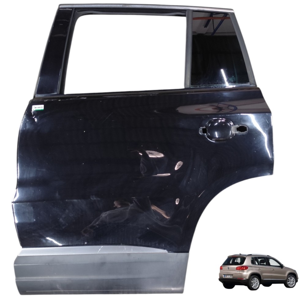 Porta traseira esquerda VW Tiguan 2012 2013 2014 15 detalhe 1