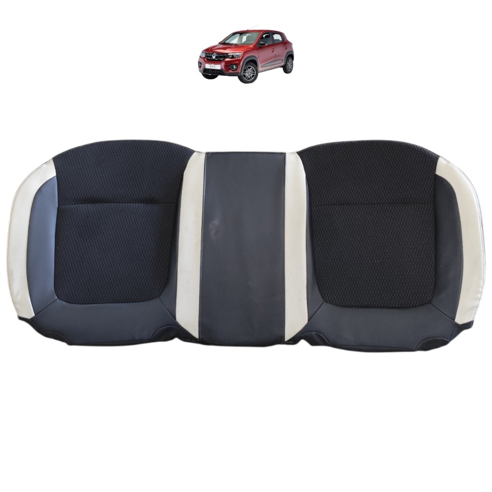 Acento Banco Couro Traseiro Renault Kwid 2018 2019 2020 2021 Preto