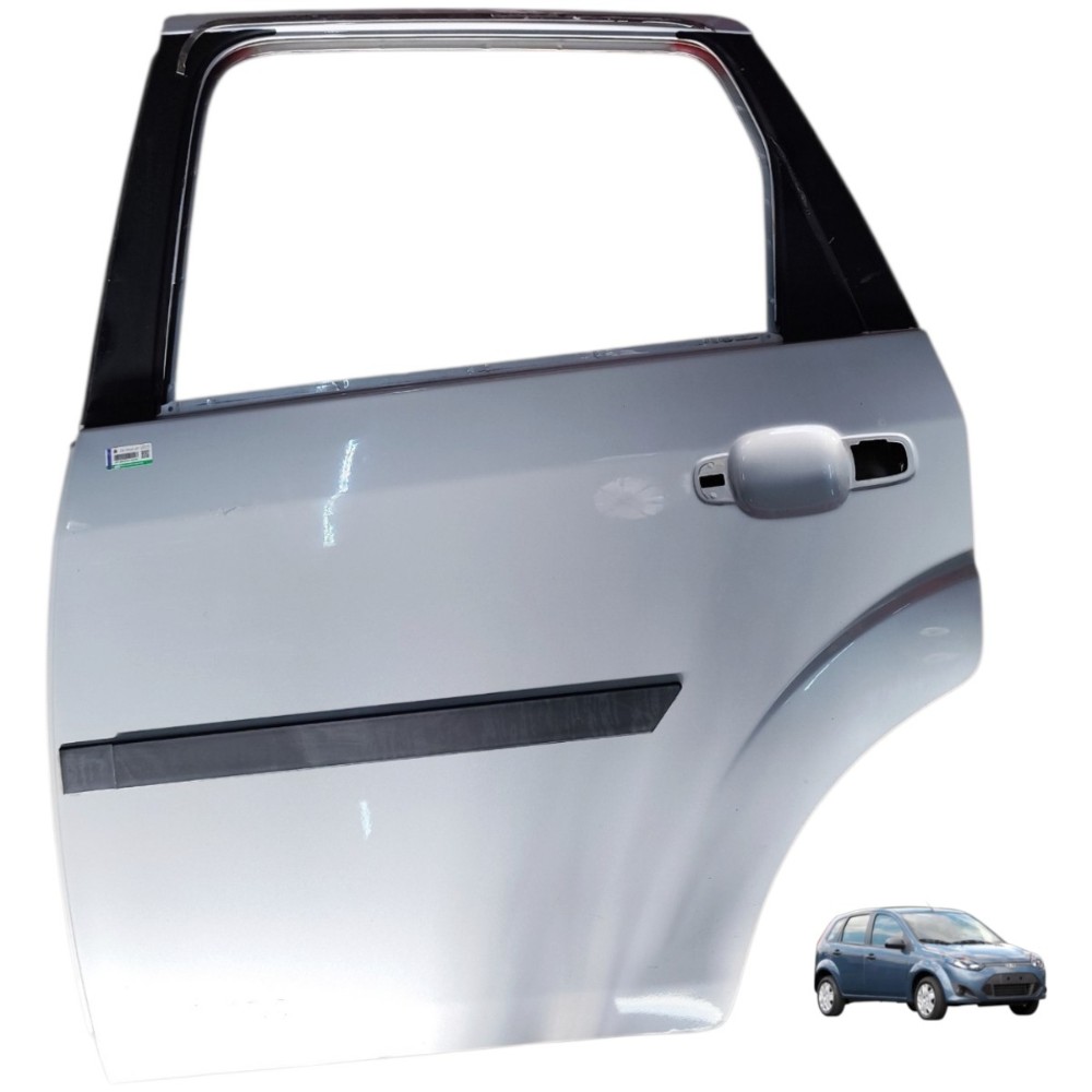 Porta traseira esquerda Ford Fiesta Hatch 2014 2013 2012 11