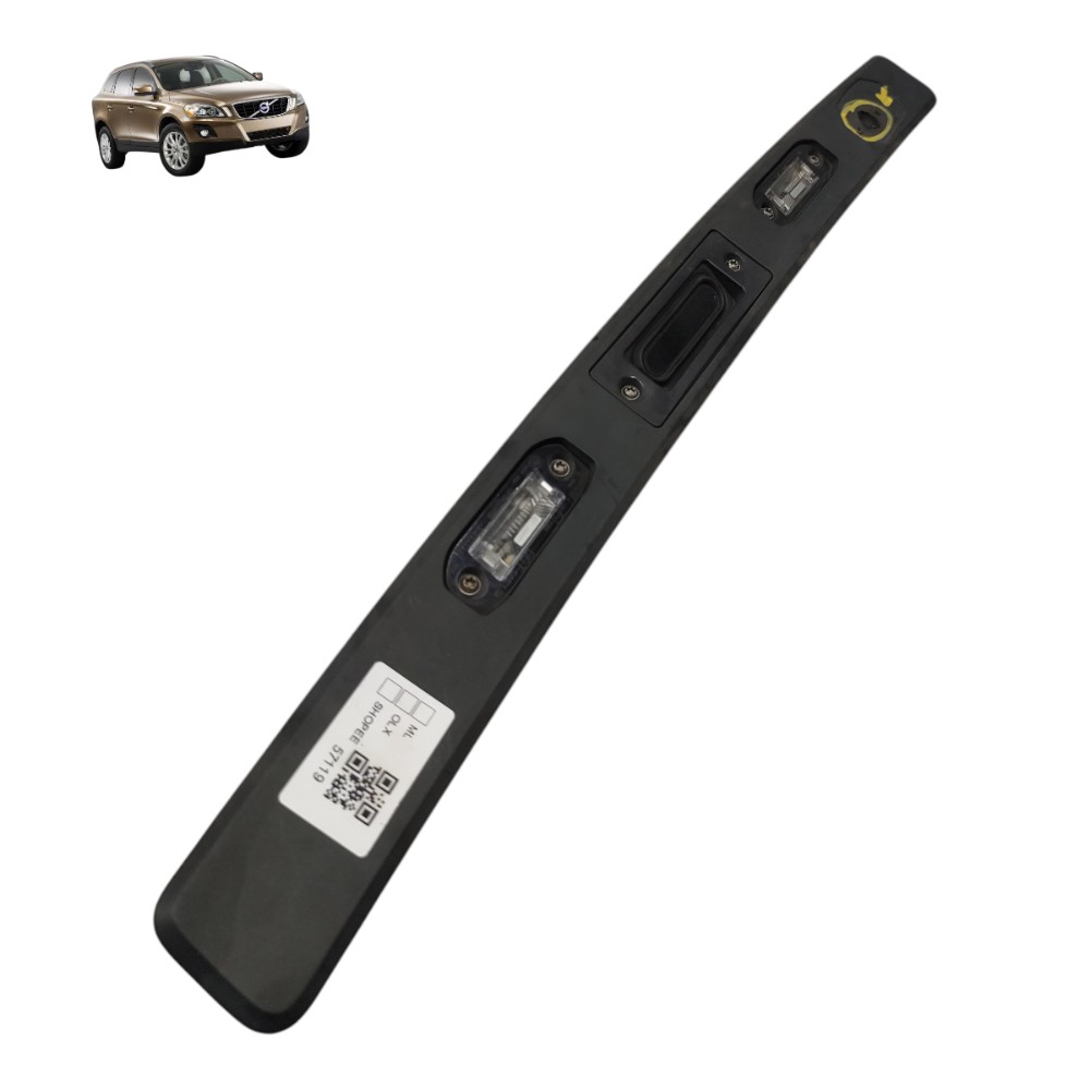 Régua luz placa maçaneta tampa volvo xc60 2009 2010 detalhe 1