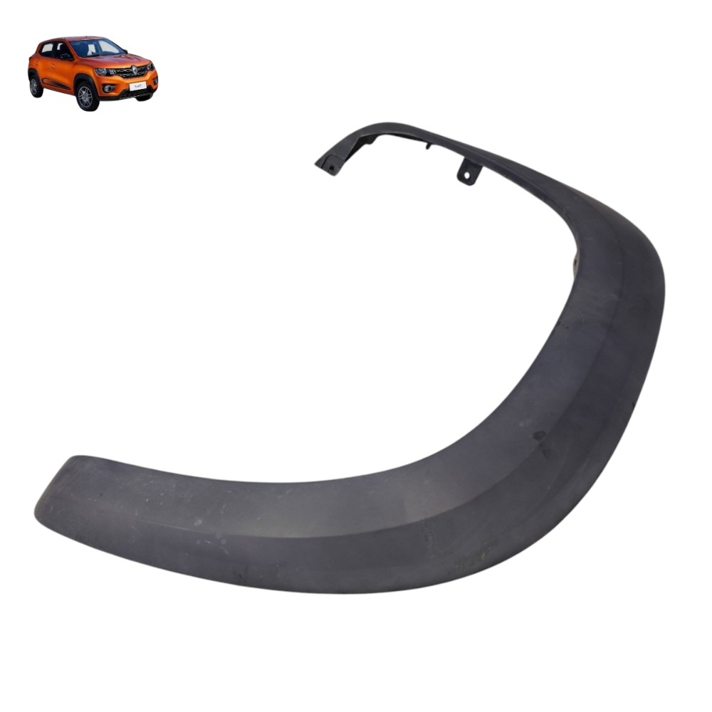 Moldura Paralama Dianteiro Direito Renault Kwid 2018 2019 20 Preto
