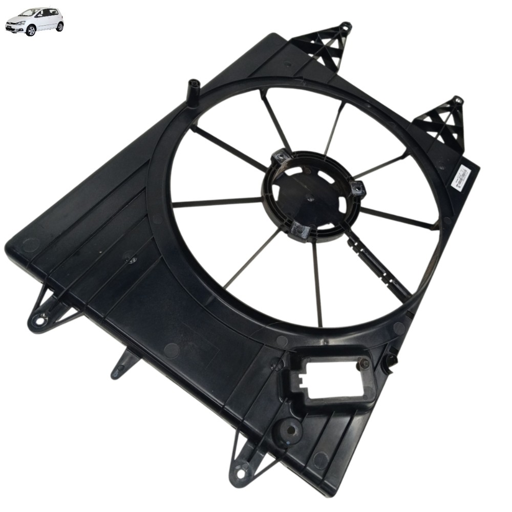 Defletor ventoinha radiador vw fox 1.6 2016 2017 2018 2019