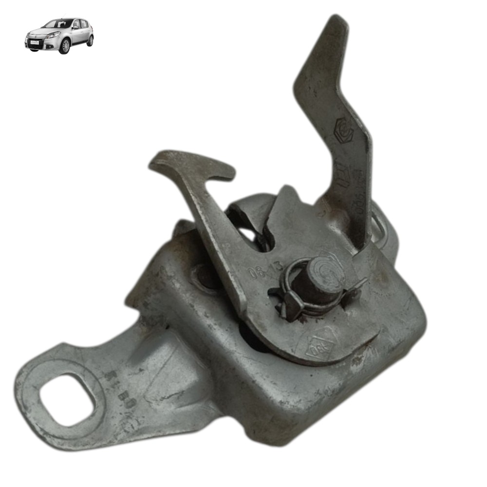 Fechadura manual capô Renault Sandero 2011 2012 2013 2014