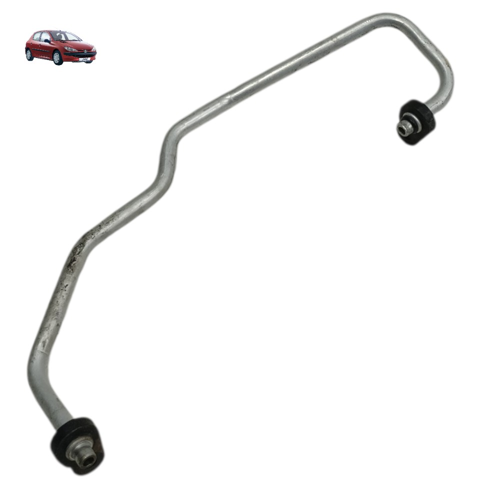 Cano condensador ar Peugeot 206 1.4 gasolina 2001 2002 2003 1
