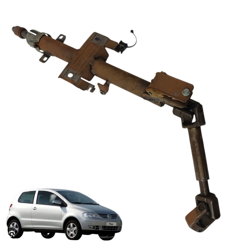 Coluna direção vw fox 1.0 2P 2003 até 2008