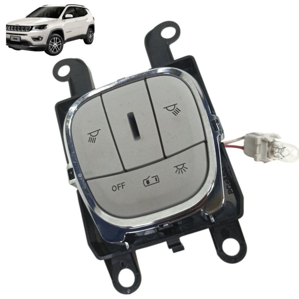 Botão Luz Tetô Jeep Compass 2017 2018 2019 2020
