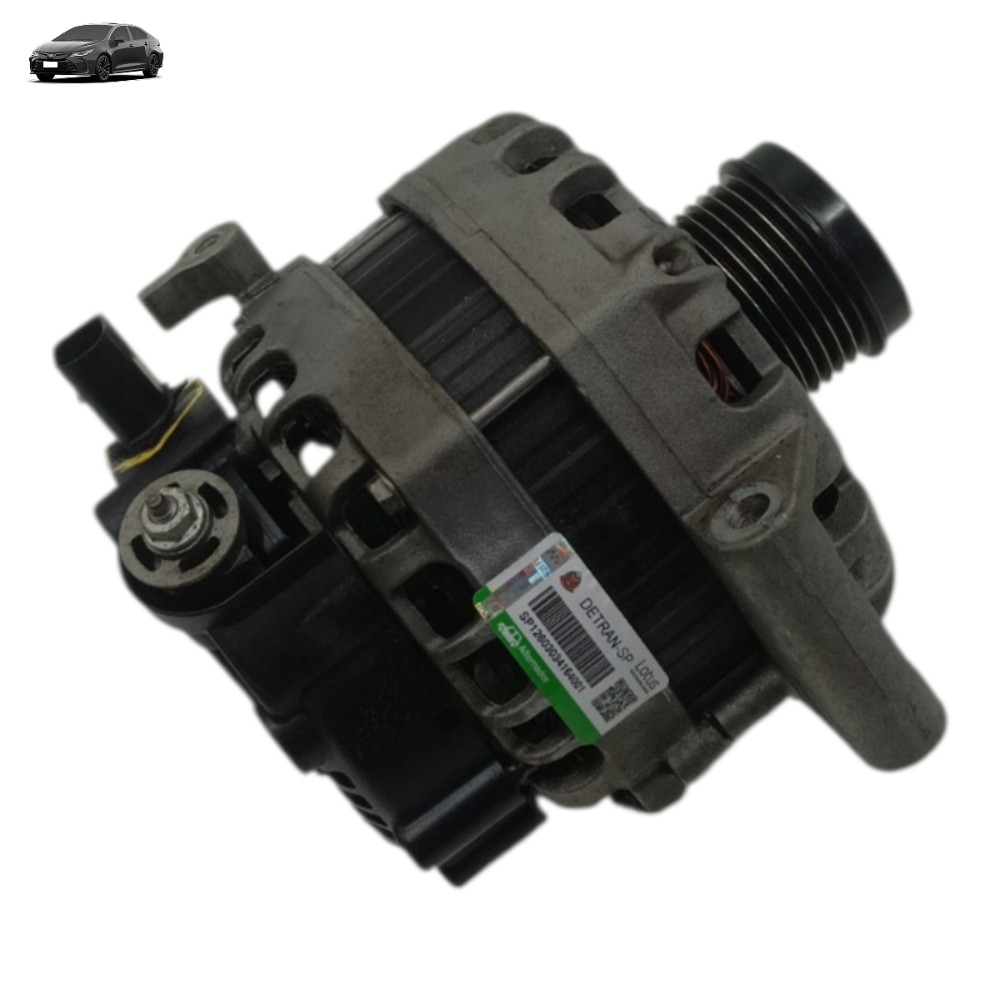 Alternador Toyota corolla 2.0 2021 2022 2023 2024 detalhe
