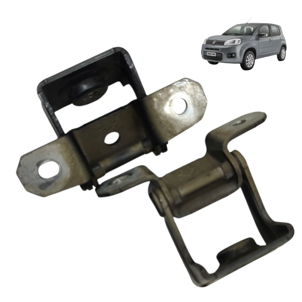 Par dobradiça tampa traseira Fiat Uno Vivace 2013 2014 2015 1