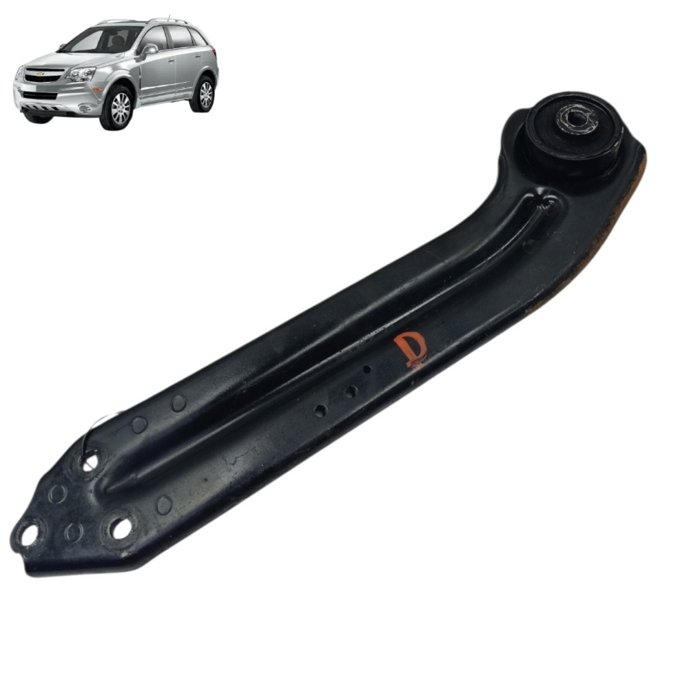 Braço facão traseiro direito gm captiva 2012 2013 2014