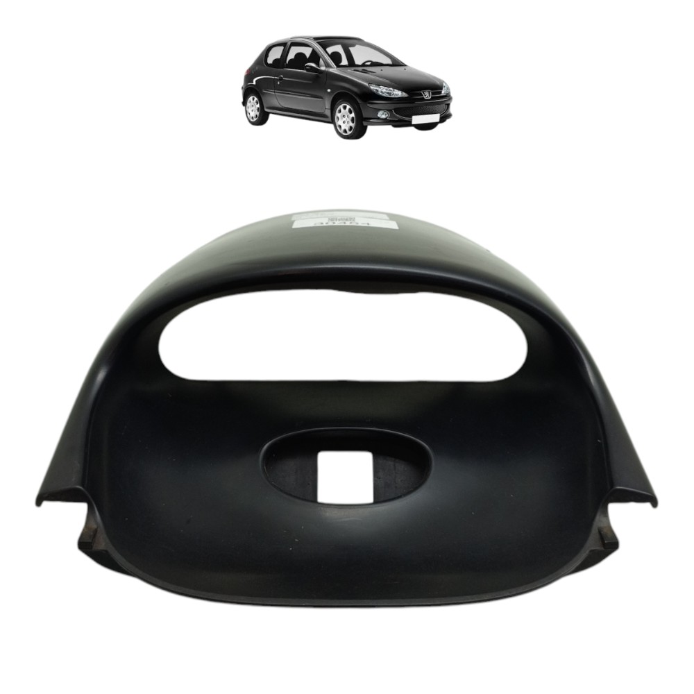 Moldura Central Relógio Painel Peugeot 206 2007 2008 2009 10 1