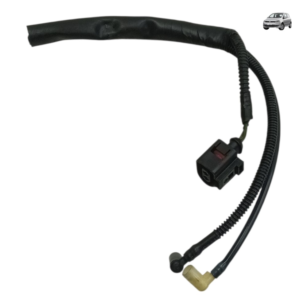 Plug Conector Bomba Agua Reservatório Parabrisa Vw Fox 2014