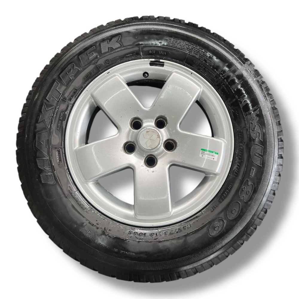 Jogo roda aro 16 com pneu 235 70 Mitsubishi pajero tr4 6