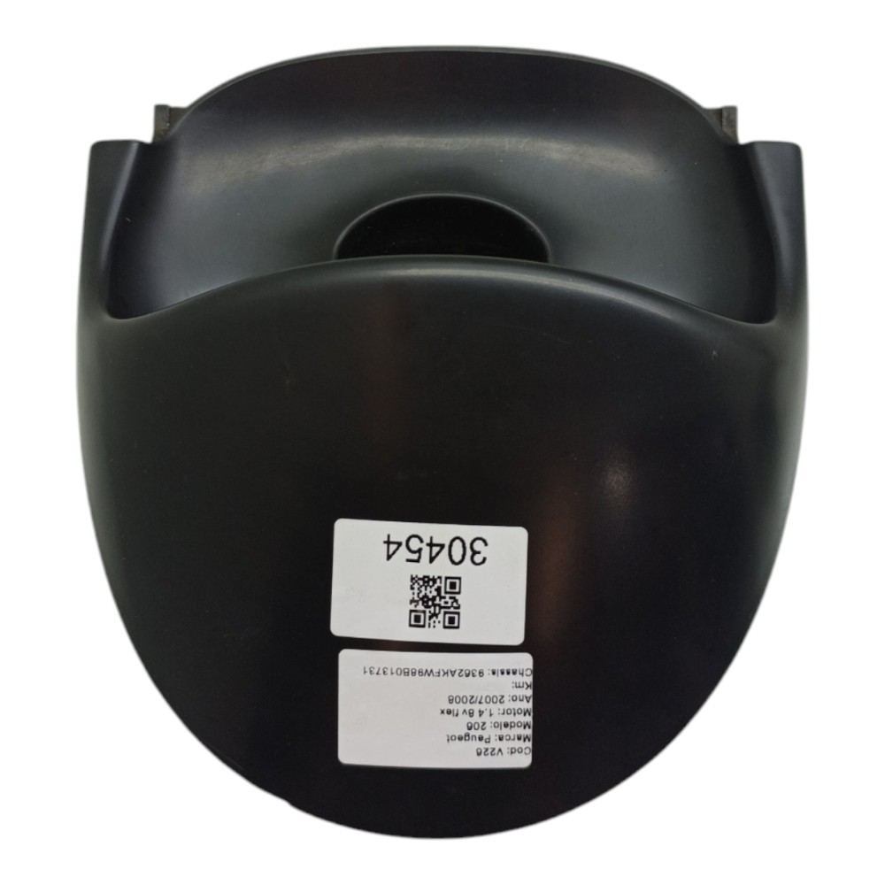 Moldura Central Relógio Painel Peugeot 206 2007 2008 2009 10 2