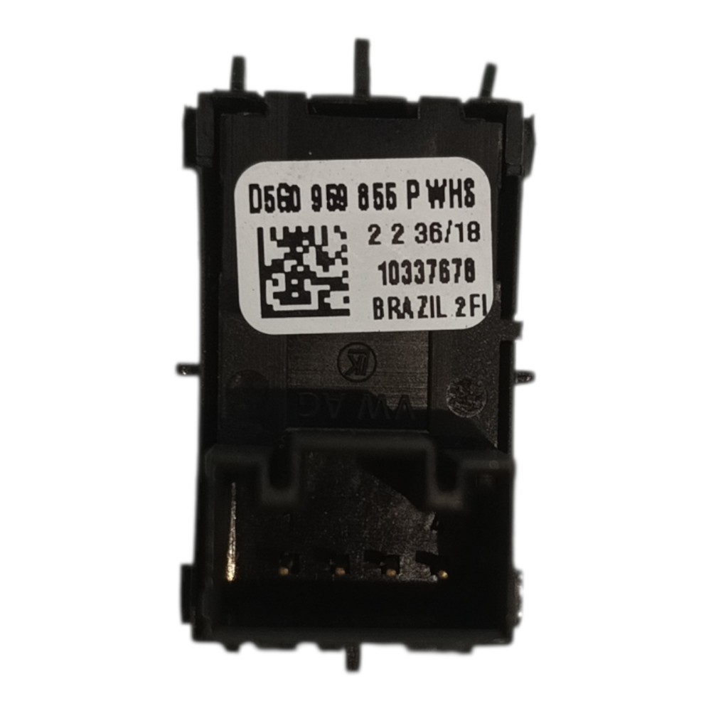 Botão vidro porta VW Polo virtus nivus 2018 2019 2020 2021 4