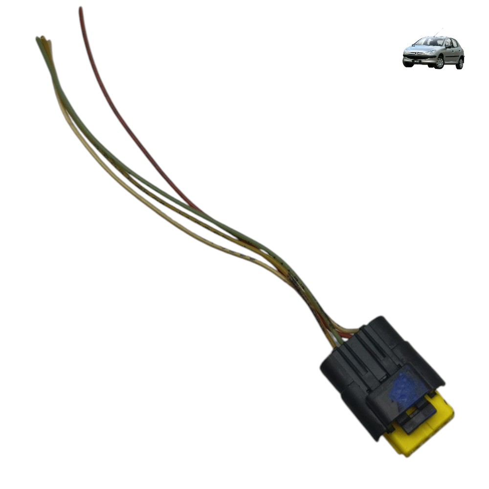 Plug Conector Acelerador Eletrônico Peugeot 206 207 2008 09 1