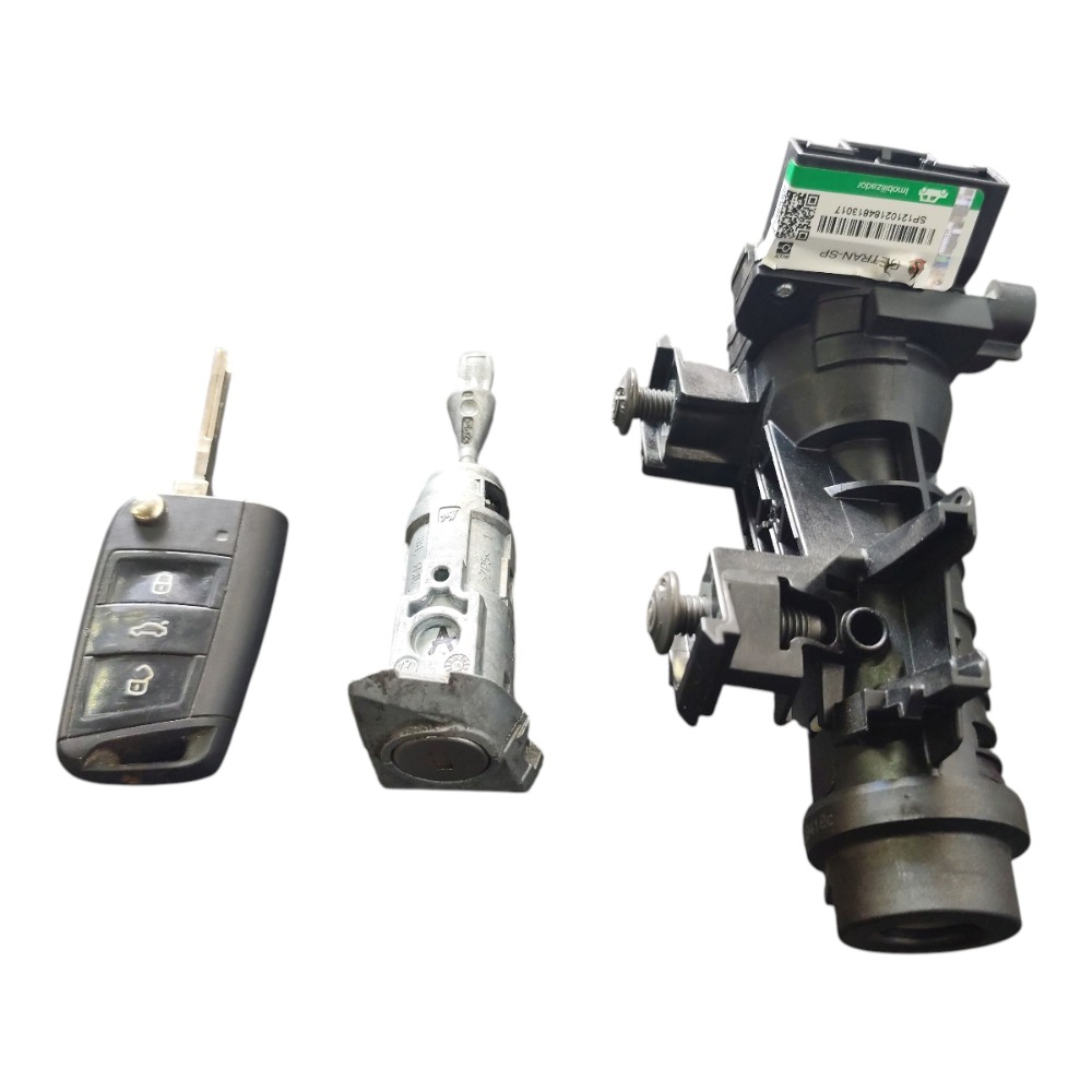 Kit code módulo injeção Vw polo 1.6 16v msi manual 2018 2019 6