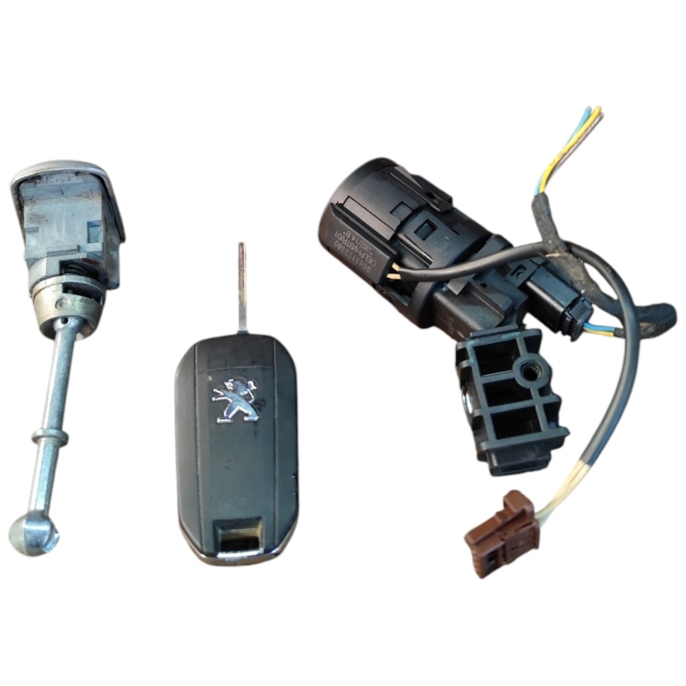 Kit Code Módulo Injeção Peugeot 208 1.6 16v Manual 2014 2015 10
