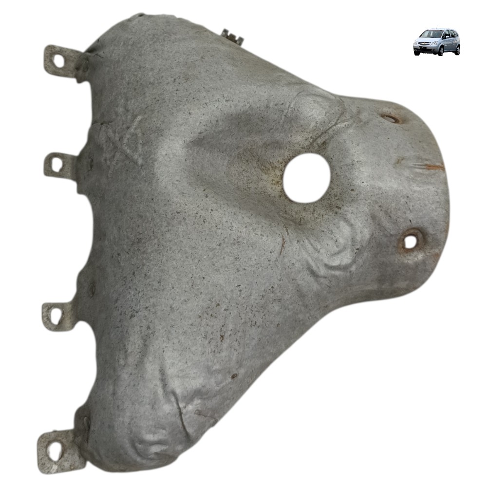 Defletor protetor térmico coletor escape GM Meriva 1.4 2012