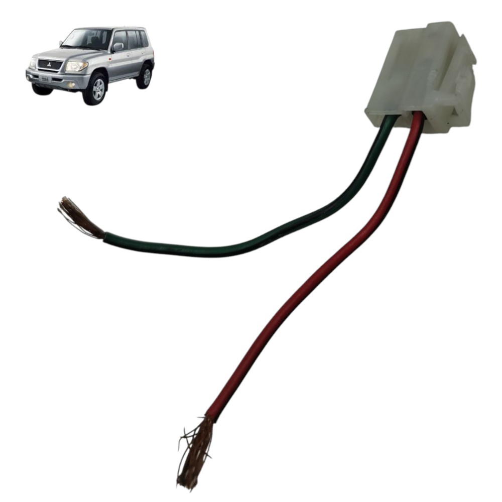 Plug conector motor vidro porta Mitsubishi Pajero TR4 2005 1