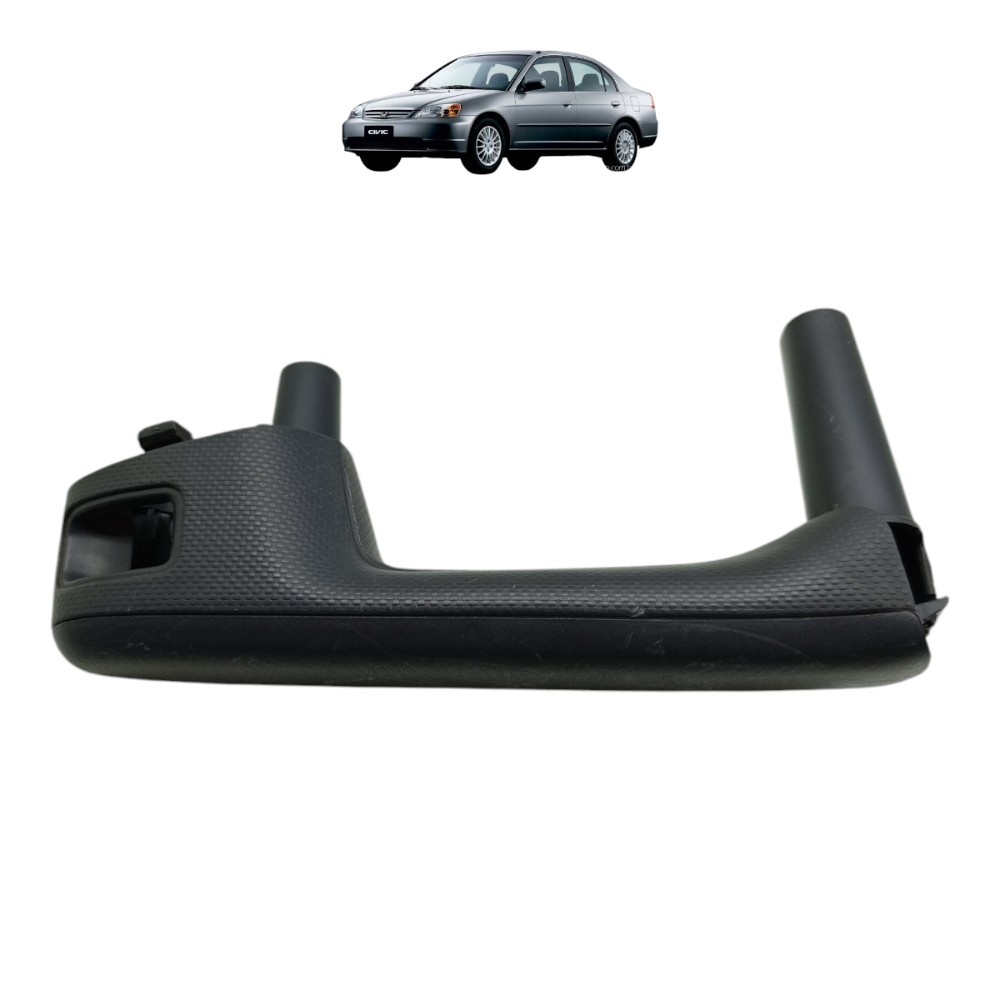 Puxador Porta Traseira Direita Honda Civic G7 2001 02 03 04 Cinza Traseira 1