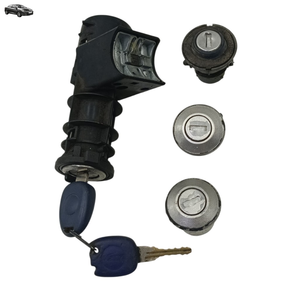 Jogo miolo cilindro chave Fiat Palio fiasa 1998 1999 2000