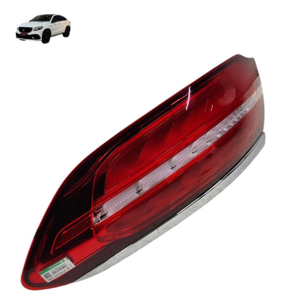 Lanterna Direita Mercedes Gle 43 Amg 2017 2018 2019 Detalhe Direito/passageiro Vermelho 1