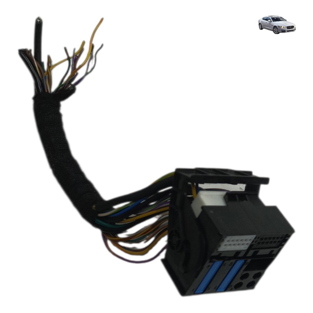 Plug conector módulo multimídia jaguar xe 2016 2017 2018 19 1