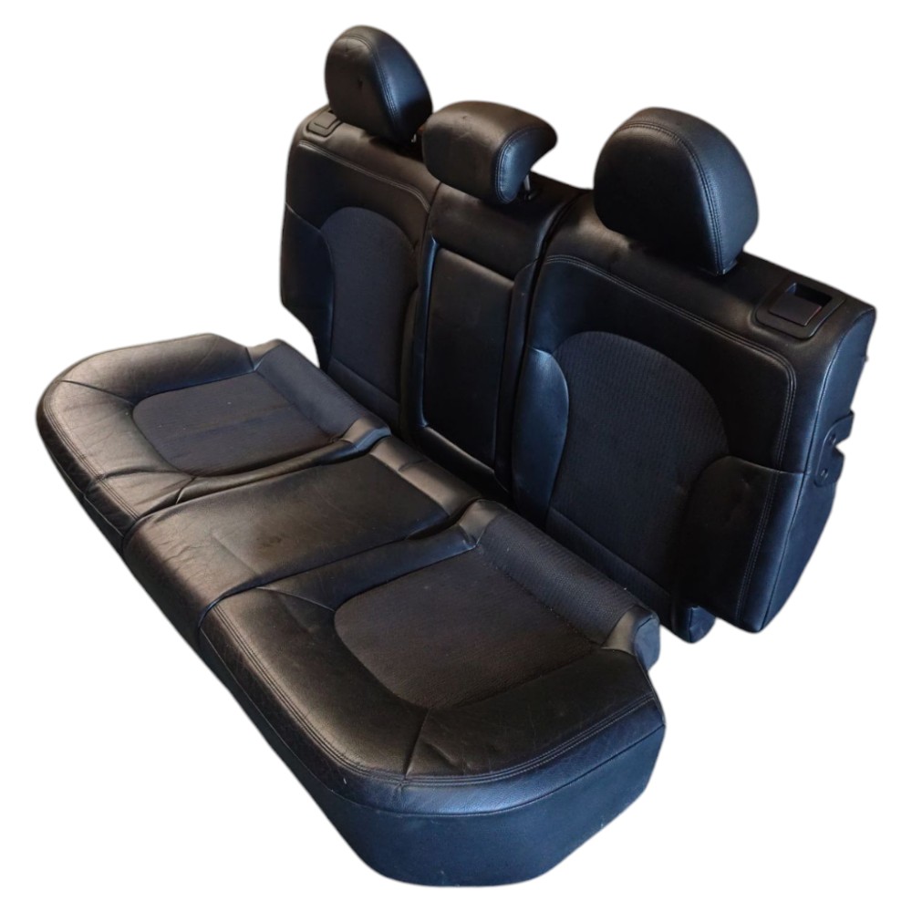 Jogo Banco Couro Hyundai Ix35 2011 2012 2013 2014 2015 2016 Preto 9