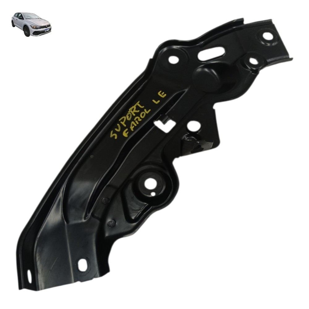 Suporte Farol Esquerdo Vw Polo 2026 2025 2024 2023