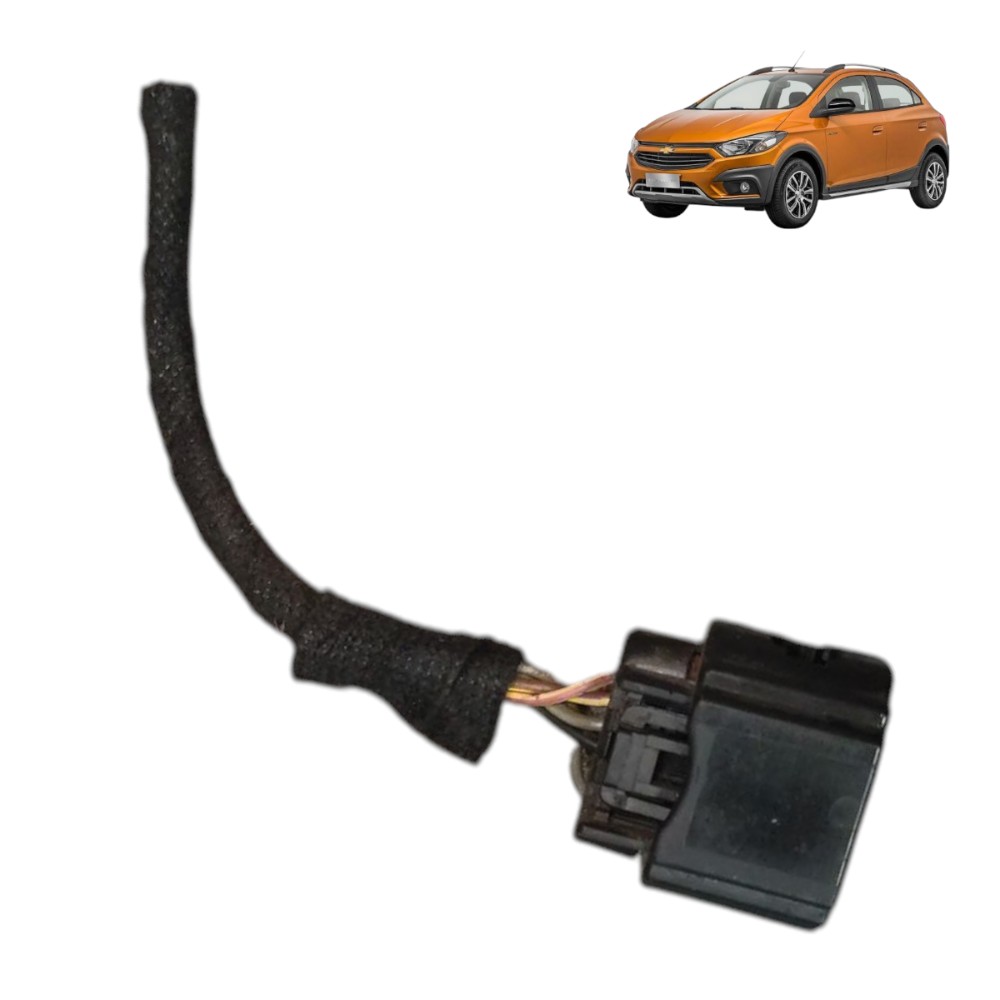 Plug Conector Fechadura Porta Dianteira Esquerda Gm Onix 17