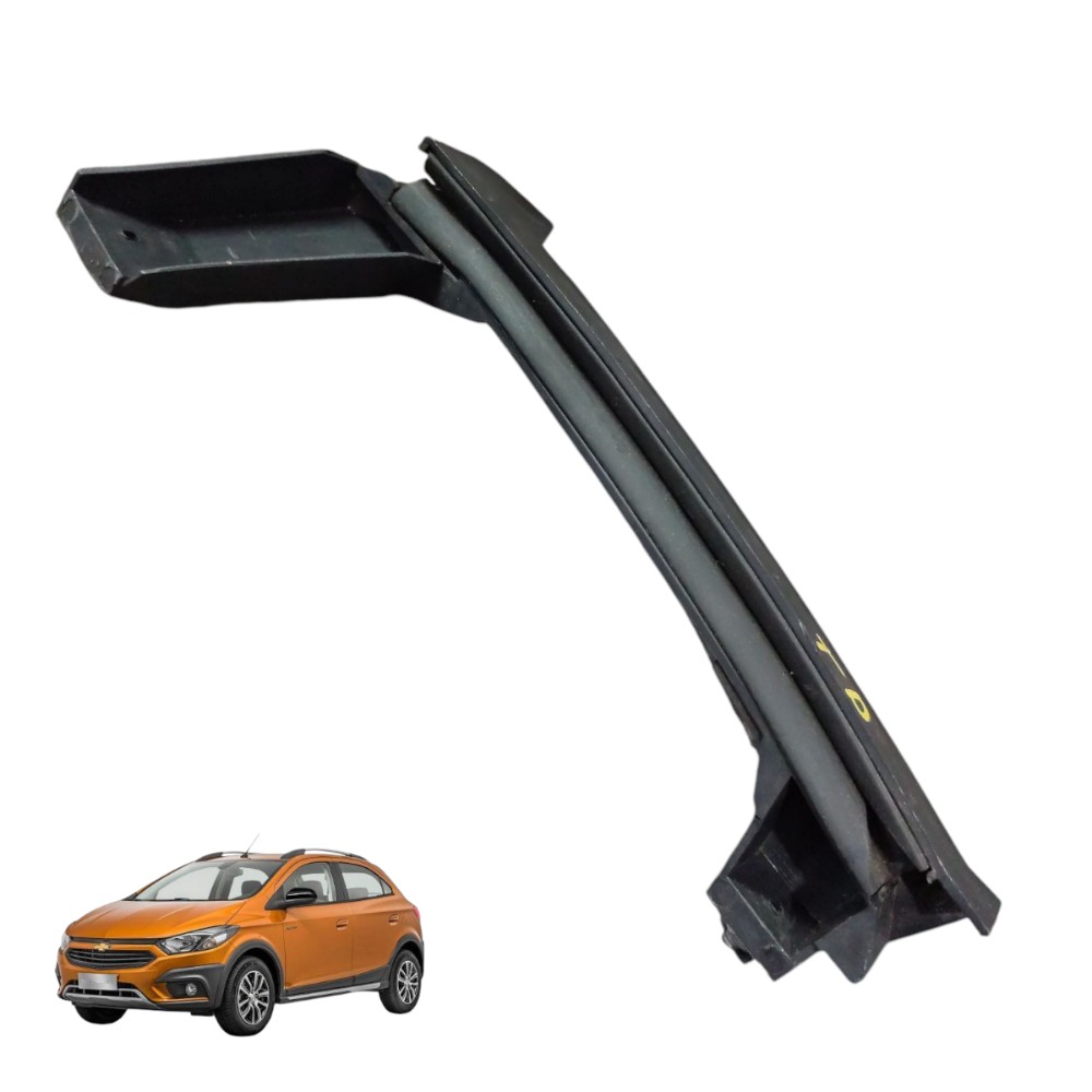 Guia Vidro Porta Traseira Direita Gm Onix 2013 2014 Á 2019 Preto 1