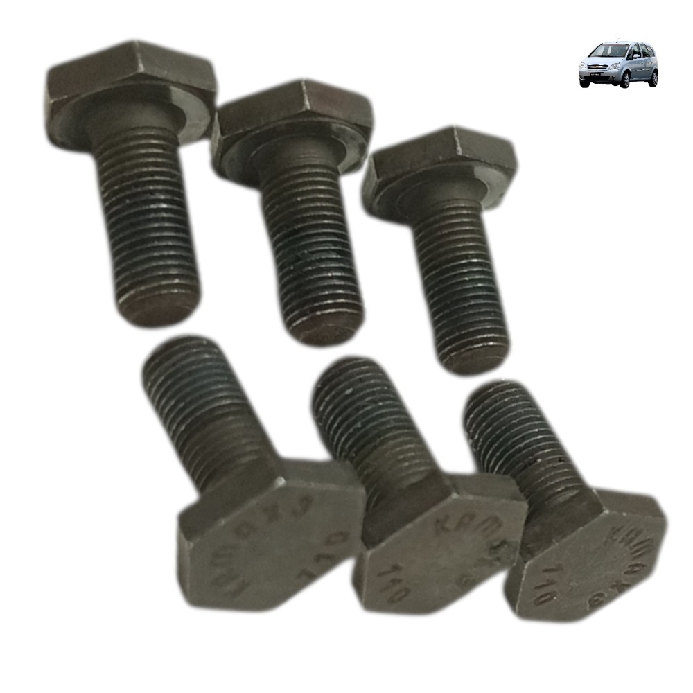 Jogo parafuso volante motor GM Meriva 1.4 2012 2011 2010 09 1