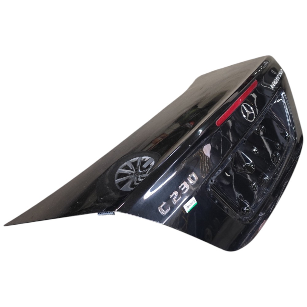 Tampa Traseira Mercedes C230 Kompressor 2003 2004 2005 2006 Preto 2