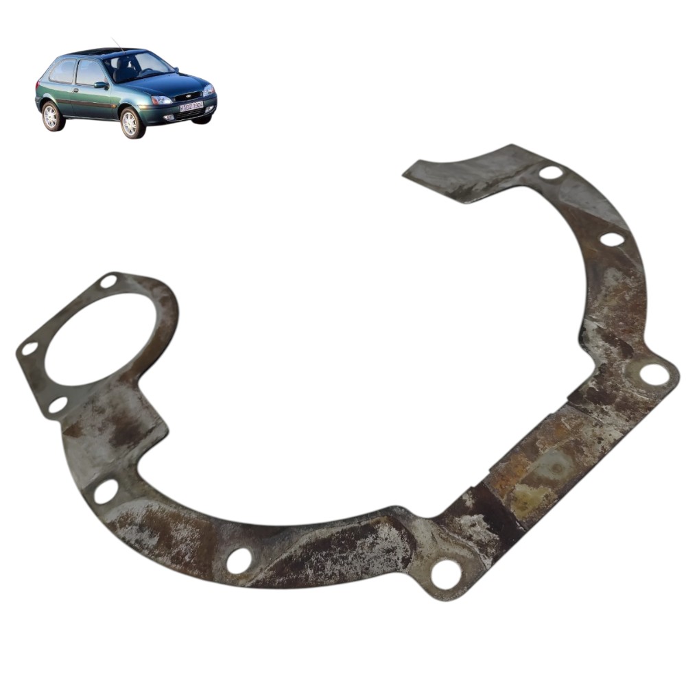 Chapa defletor motor câmbio Ford Fiesta 1.0 8v Zetec 1999 00 1