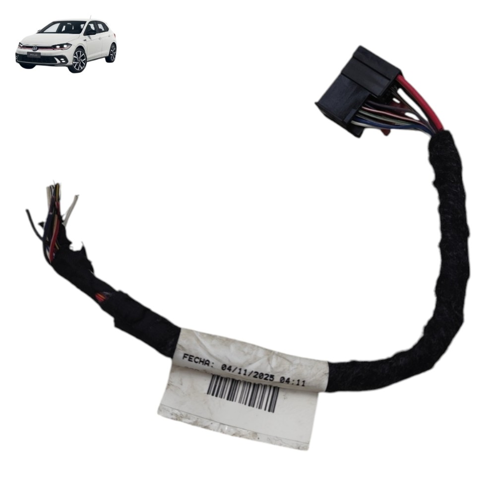 Par Plug Conector Máquina Vidro Dianteira Vw Polo 2026 2025