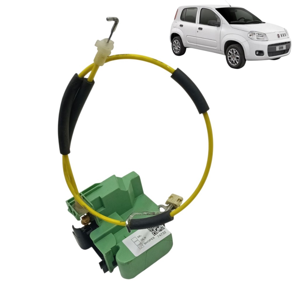 Fechadura porta dianteira esquerda fiat uno Vivace 2013 2014